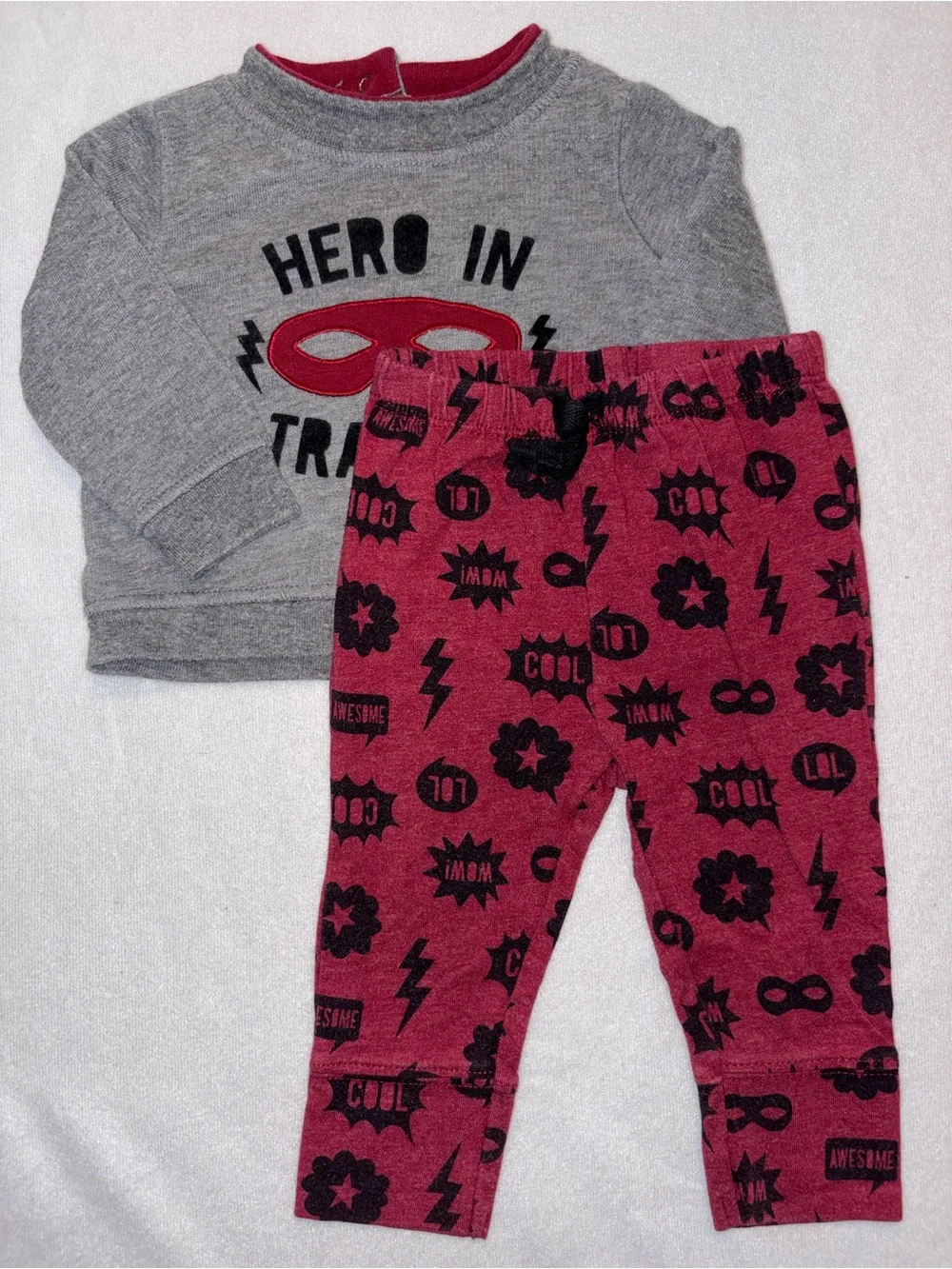 Baby boy 0-3 month outfit set bundle lot